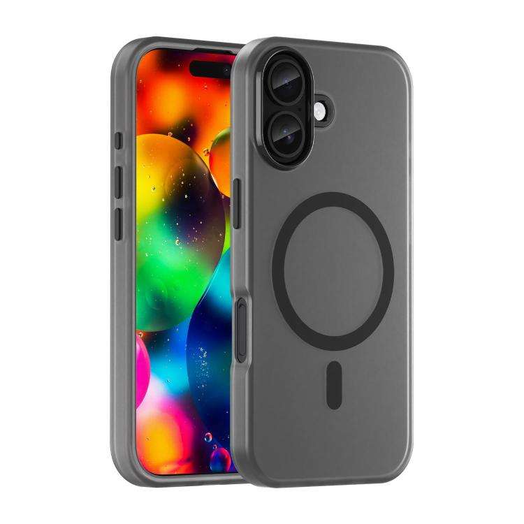 MagSafe Frosted Translucent TPU + PC Full Coverage Phone Case, For iPhone 18, For iPhone 18 Pro, ...