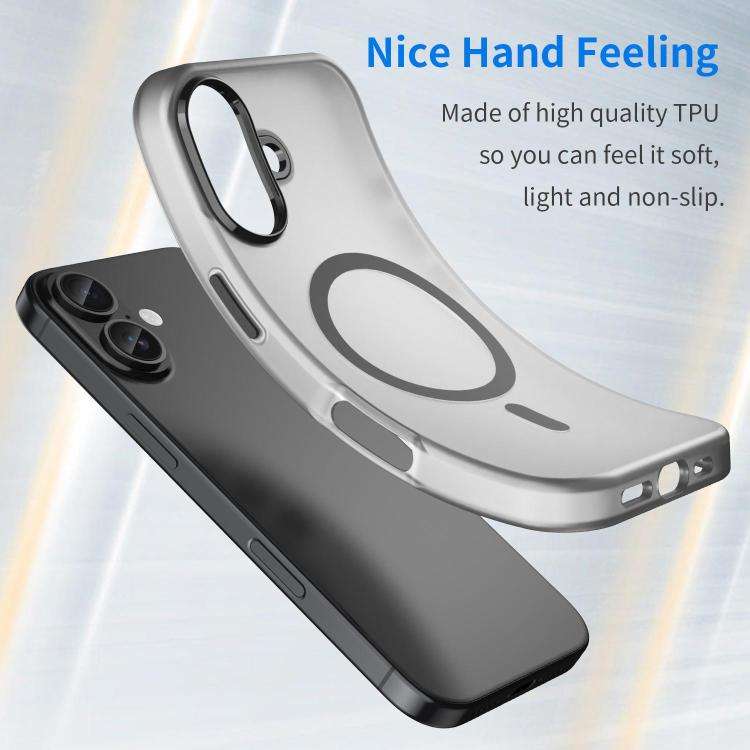 MagSafe Frosted Translucent TPU + PC Full Coverage Phone Case, For iPhone 18, For iPhone 18 Pro, ...