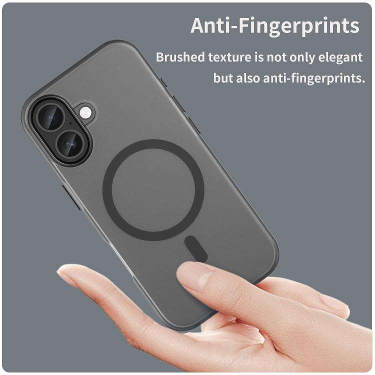MagSafe Frosted Translucent TPU + PC Full Coverage Phone Case, For iPhone 18, For iPhone 18 Pro, ...