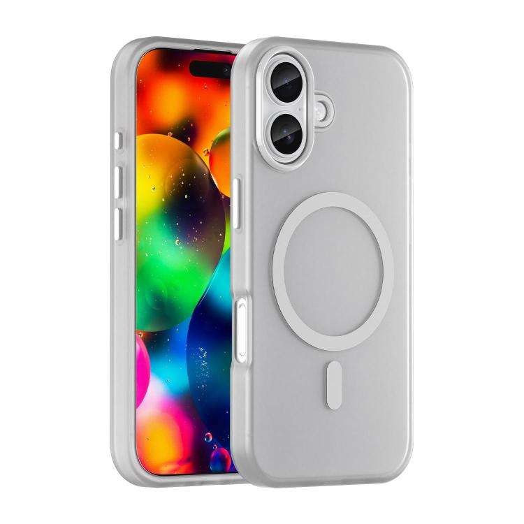 MagSafe Frosted Translucent TPU + PC Full Coverage Phone Case, For iPhone 18, For iPhone 18 Pro, ...