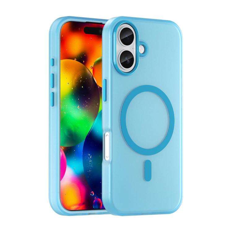 MagSafe Frosted Translucent TPU + PC Full Coverage Phone Case, For iPhone 18, For iPhone 18 Pro, ...