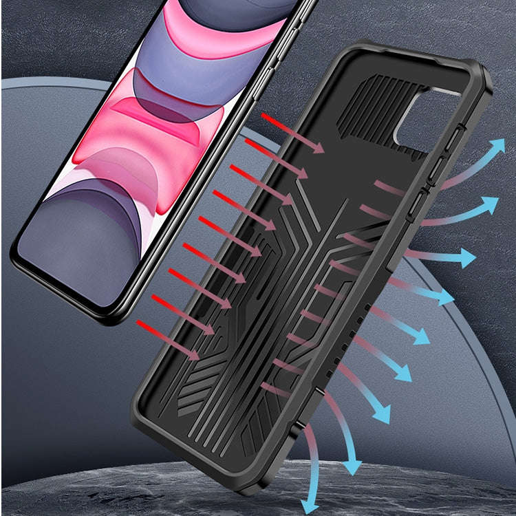 Machine Armor Warrior Shockproof PC + TPU Protective Case, For iPhone 11 Pro Max, For Xiaomi Redm...