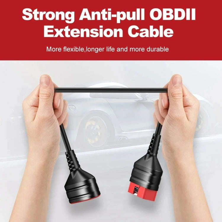 THINKCAR ThinkDiag Car OBD2 Extension Cable, Cable Length: 30cm, THINKCAR OBD2 Extension Cable