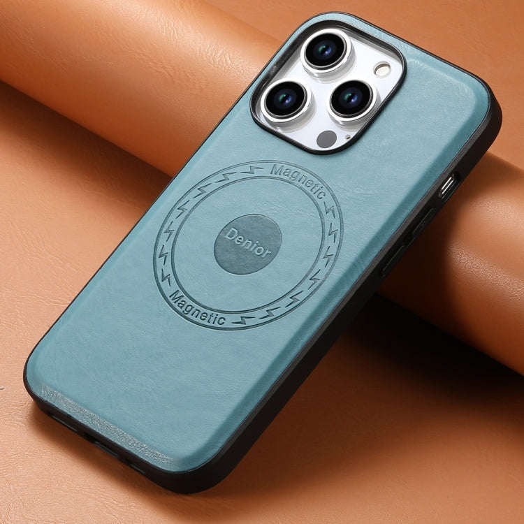 Denior Cowhide Texture Leather MagSafe Phone Case, For iPhone 13 Pro Max, For iPhone 13 Pro, For ...