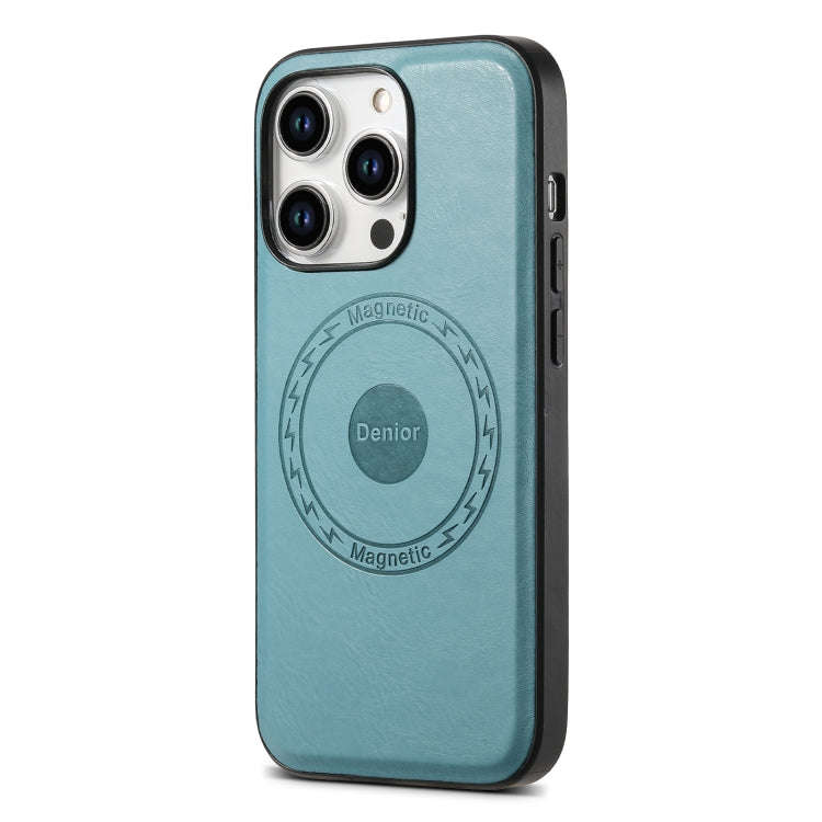 Denior Cowhide Texture Leather MagSafe Phone Case, For iPhone 13 Pro Max, For iPhone 13 Pro, For ...