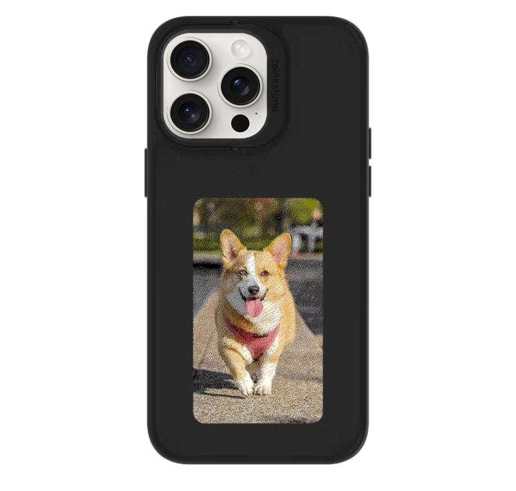 NFC Four-Color E-ink Screen DIY Phone Case, For iPhone 14 Pro Max, For iPhone 13