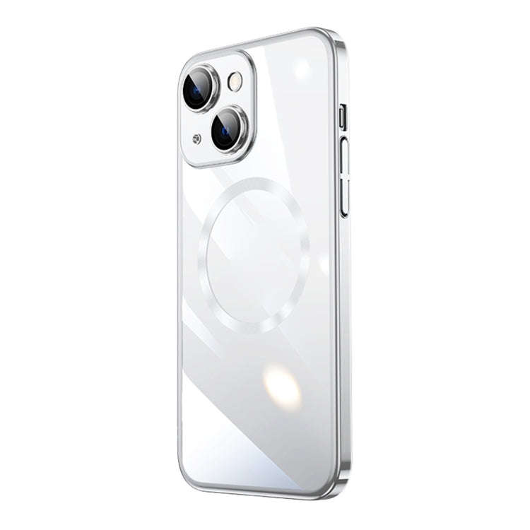 Magsafe Magnetic Electroplated PC Phone Case, For iPhone 15 Pro Max, For iPhone 15 Pro, For iPhon...