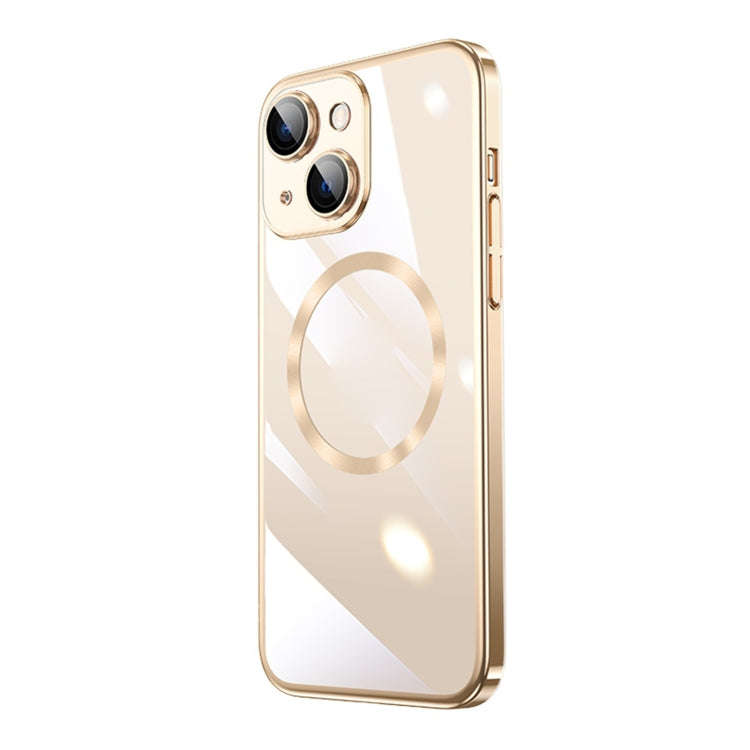 Magsafe Magnetic Electroplated PC Phone Case, For iPhone 15 Pro Max, For iPhone 15 Pro, For iPhon...