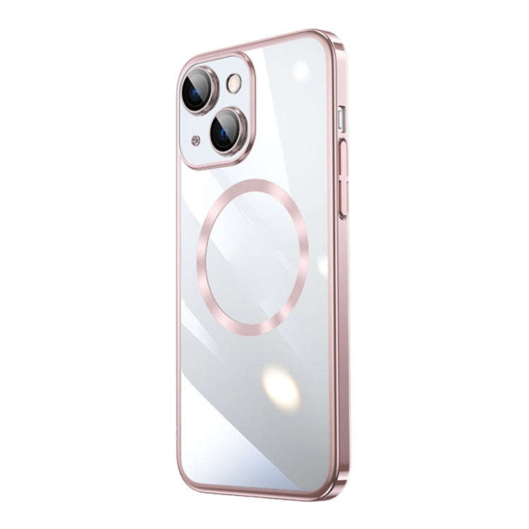 Magsafe Magnetic Electroplated PC Phone Case, For iPhone 15 Pro Max, For iPhone 15 Pro, For iPhon...