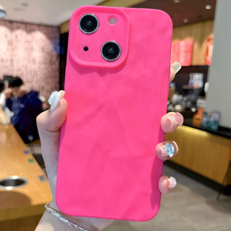 Frosted Wrinkles Texture TPU Phone Case, For iPhone 16 Pro Max, For iPhone 16 Pro, For iPhone 16 ...