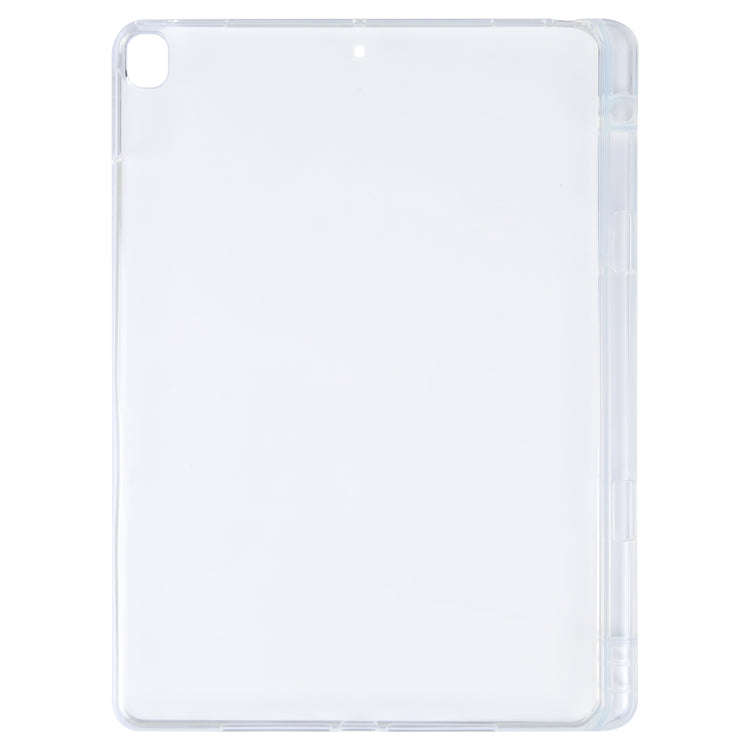 Highly Transparent TPU Tablet Case with Pen Slot, For iPad 10.2 / 10.5