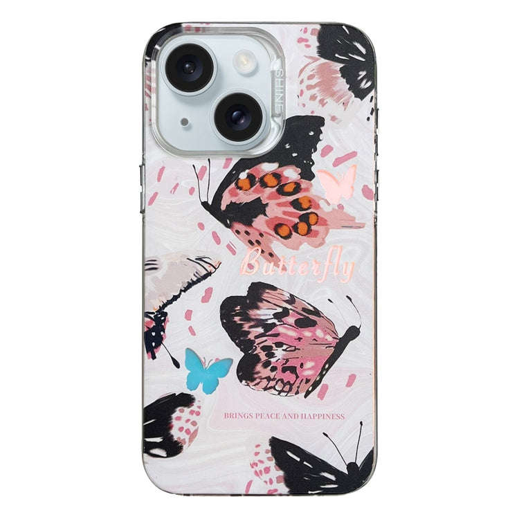 Colorful Pattern TPU + PC Phone Case, For iPhone 15 Pro Max, For iPhone 15 Pro, For iPhone 15, Fo...
