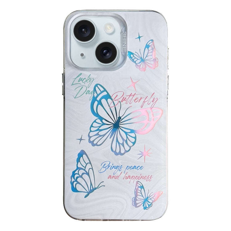 Colorful Pattern TPU + PC Phone Case, For iPhone 15 Pro Max, For iPhone 15 Pro, For iPhone 15, Fo...