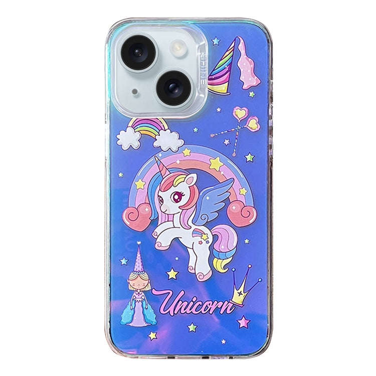 Colorful Pattern TPU + PC Phone Case, For iPhone 15 Pro Max, For iPhone 15 Pro, For iPhone 15, Fo...