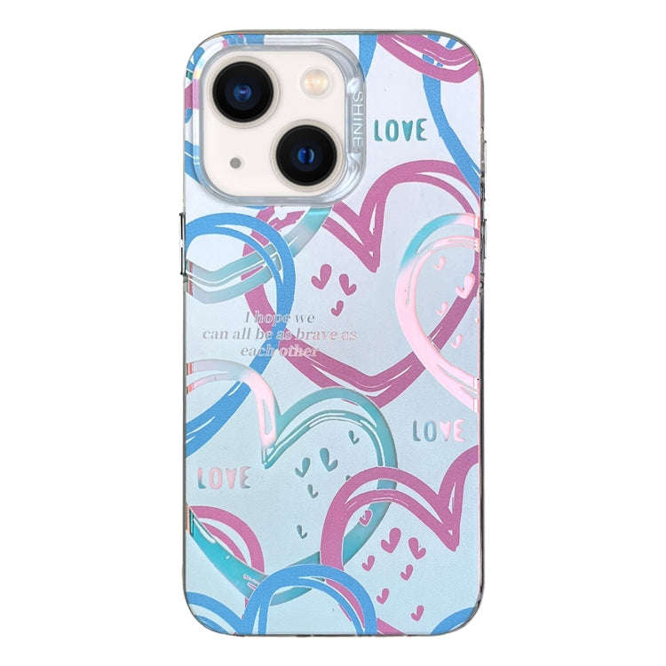 Colorful Pattern TPU + PC Phone Case, For iPhone 15 Pro Max, For iPhone 15 Pro, For iPhone 15, Fo...
