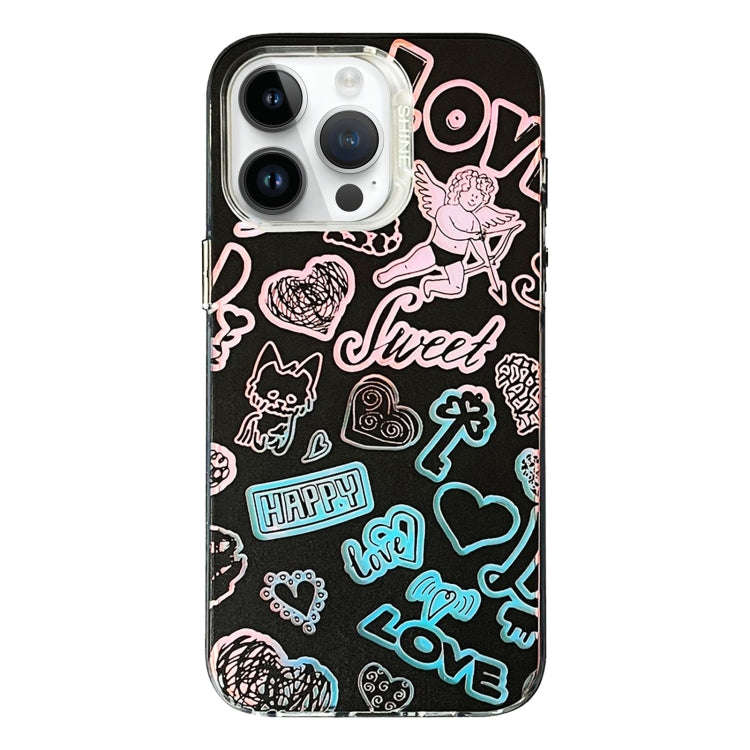 Colorful Pattern TPU + PC Phone Case, For iPhone 14 Pro, For iPhone 14 Pro Max, For iPhone 13 Pro...