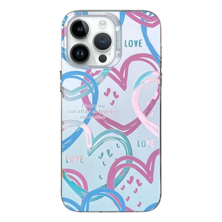 Colorful Pattern TPU + PC Phone Case, For iPhone 14 Pro, For iPhone 14 Pro Max, For iPhone 13 Pro...