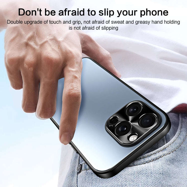 R-JUST RJ-61 Electroplating Frosted TPU + PC Phone Case, For iPhone 12 Pro