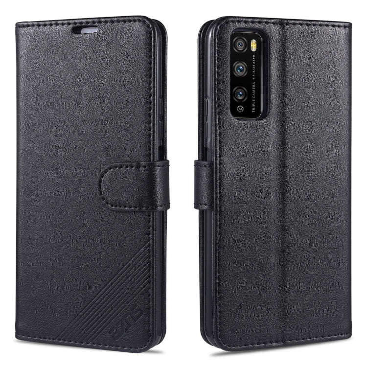 AZNS Sheepskin Texture Horizontal Flip Leather Case with Holder & Card Slots & Wallet, For Huawei...
