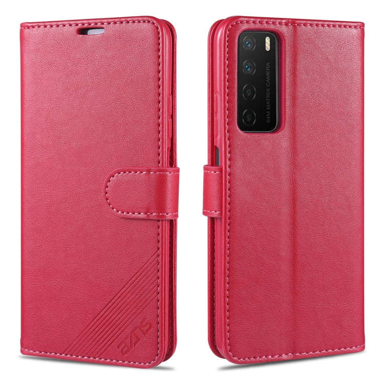 AZNS Sheepskin Texture Horizontal Flip Leather Case with Holder & Card Slots & Wallet, For Huawei...