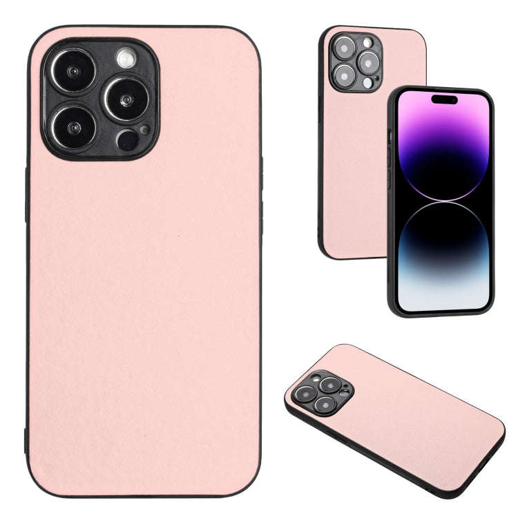 R20 Leather Pattern Phone Single Case, For iPhone 15 Pro Max, For iPhone 15 Pro, For iPhone 15 Pl...