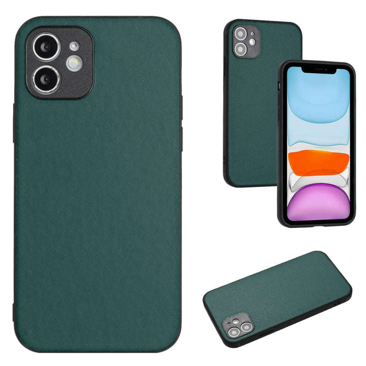 R20 Leather Pattern Phone Single Case, For iPhone 12 mini, For iPhone 11 Pro Max, For iPhone 11, ...