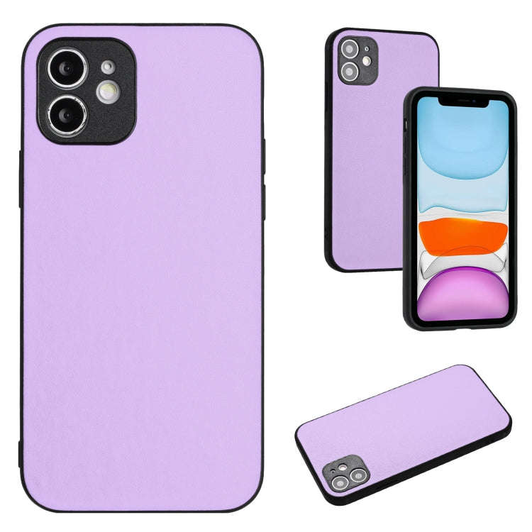 R20 Leather Pattern Phone Single Case, For iPhone 12 mini, For iPhone 11 Pro Max, For iPhone 11, ...