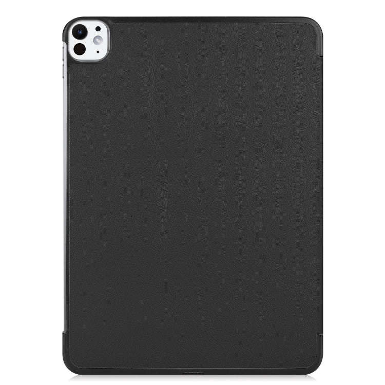 Custer Pure Color 3-Fold Holder Smart Leather Tablet Case, For iPad Pro 11 2025 / 2024