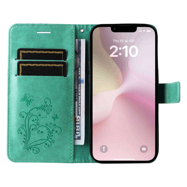 3D Butterfly Embossed Pattern Flip Leather Phone Case, For iPhone 17e / 16e, For iPhone 16 Pro Ma...