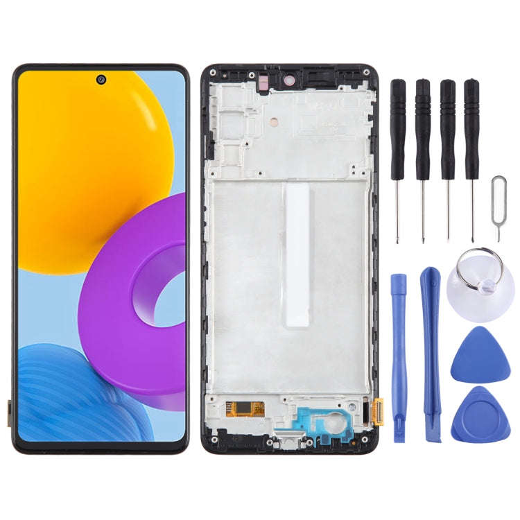 OLED LCD Screen Digitizer Full Assembly with Frame, For Samsung Galaxy A15 5G SM-A156B 6.43inch, ...
