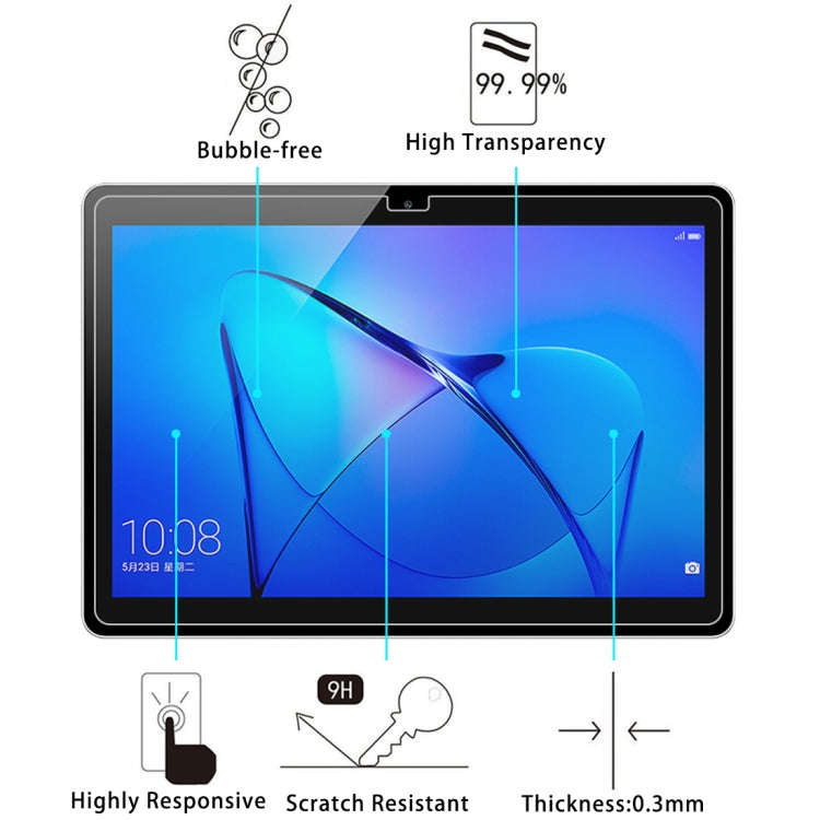 For Huawei Enjoy Tablet 2 / TCL Tab 10 HD 4G / 10 / Tab 10s / Tab 10s 5G 2pcs 9H HD Explosion-pro...