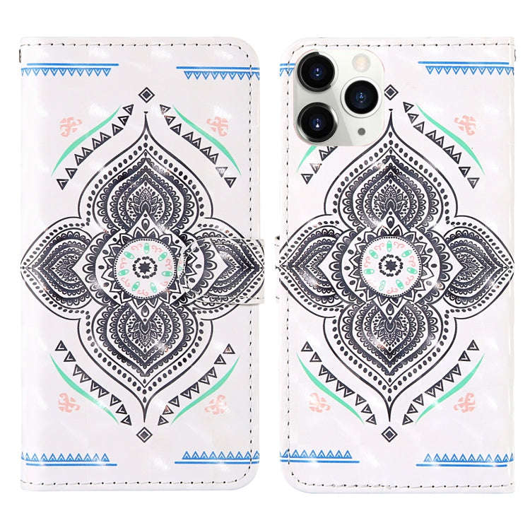 3D Painting Colored Drawing Pattern Horizontal Flip TPU + PU Leather Case with Holder & Card Slot...