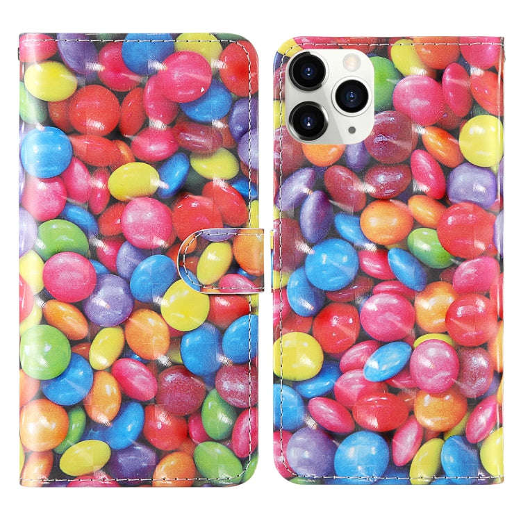3D Painting Colored Drawing Pattern Horizontal Flip TPU + PU Leather Case with Holder & Card Slot...