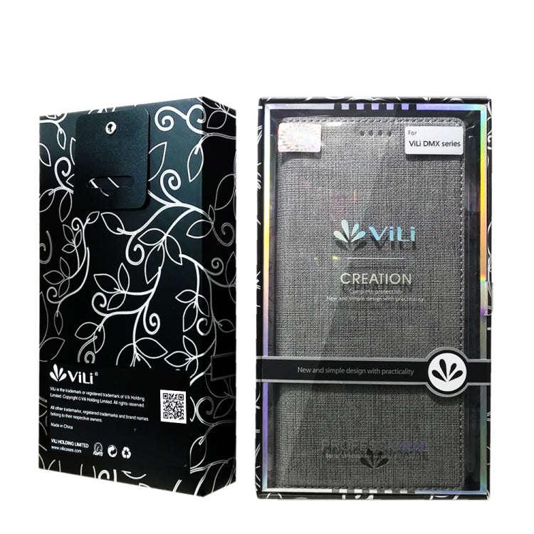 ViLi DMX-54 Shockproof TPU + PU Leather Magnetic Attraction Horizontal Flip Protective Case with ...