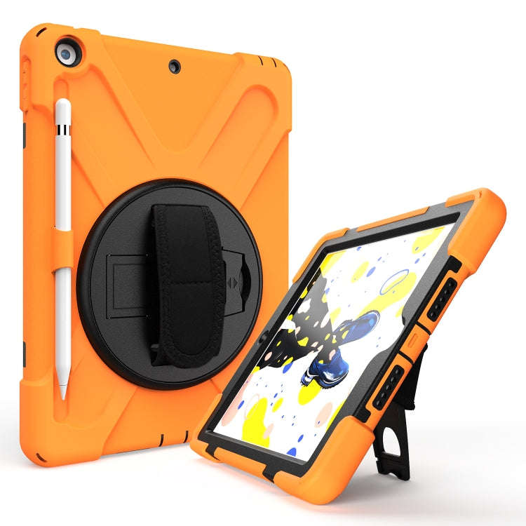 Shockproof Colorful Silicone + PC Protective Case with Holder & Shoulder Strap & Hand Strap & Pen...