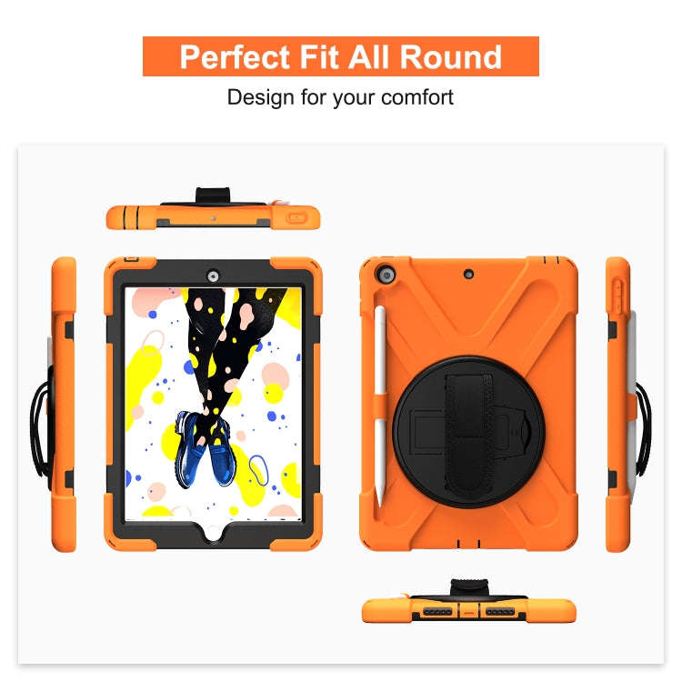 Shockproof Colorful Silicone + PC Protective Case with Holder & Shoulder Strap & Hand Strap & Pen...