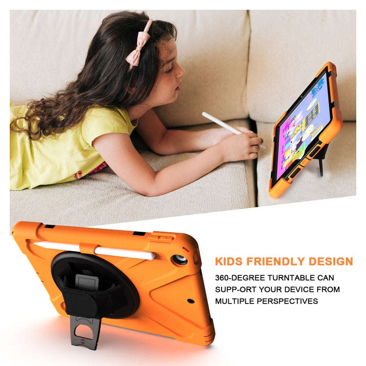 Shockproof Colorful Silicone + PC Protective Case with Holder & Shoulder Strap & Hand Strap & Pen...