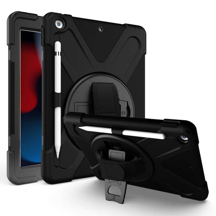 Shockproof Colorful Silicone + PC Protective Case with Holder & Shoulder Strap & Hand Strap & Pen...