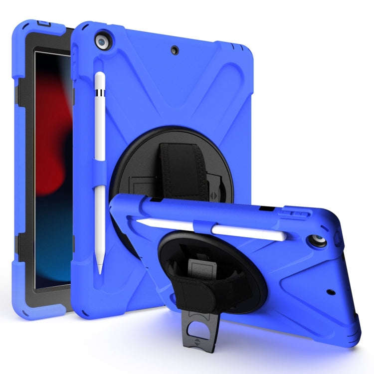 Shockproof Colorful Silicone + PC Protective Case with Holder & Shoulder Strap & Hand Strap & Pen...