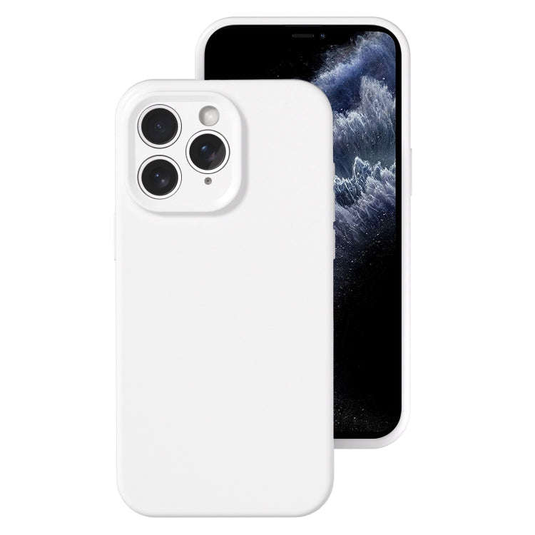 Precise Hole Liquid Silicone Jelly Color Full Coverage Phone Case, For iPhone 11 Pro