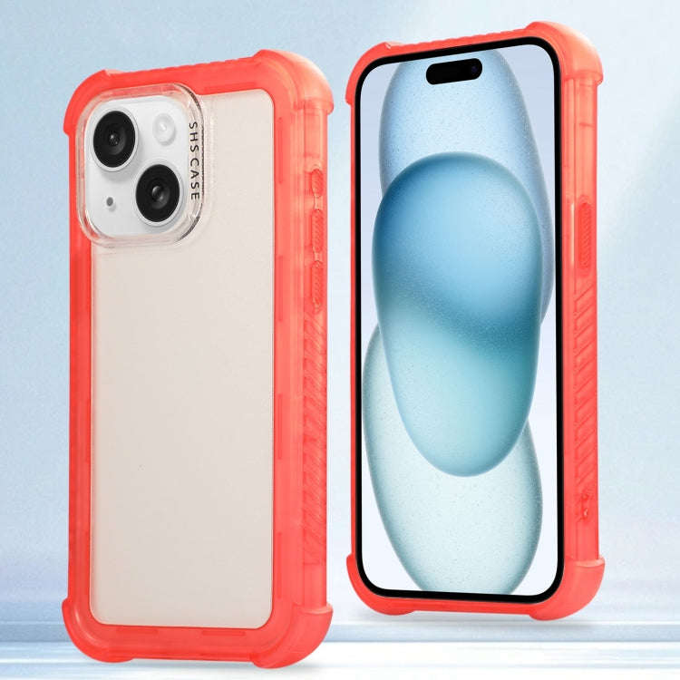 Transparent Matte TPU Hybrid PC 3-in-1 Phone Case, For iPhone 16 Pro Max, For iPhone 16 Pro, For ...