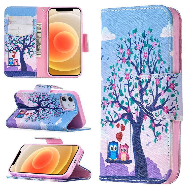 Colored Drawing Pattern Horizontal Flip Leather Case with Holder & Card Slots & Wallet, For iPhon...