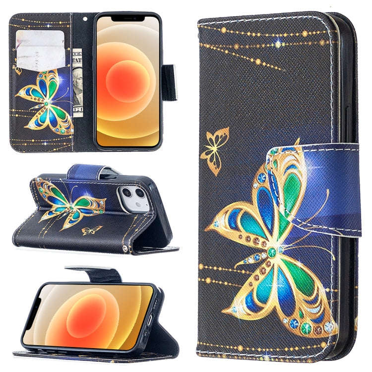 Colored Drawing Pattern Horizontal Flip Leather Case with Holder & Card Slots & Wallet, For iPhon...