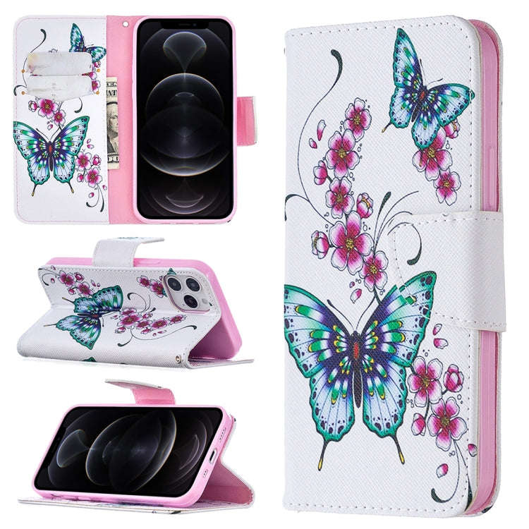 Colored Drawing Pattern Horizontal Flip Leather Case with Holder & Card Slots & Wallet, For iPhon...