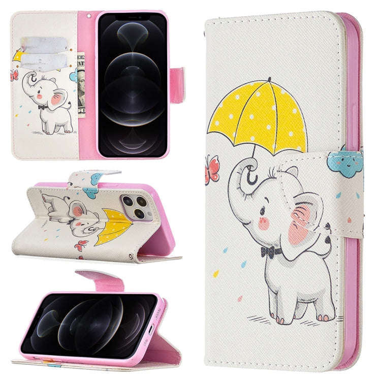 Colored Drawing Pattern Horizontal Flip Leather Case with Holder & Card Slots & Wallet, For iPhon...