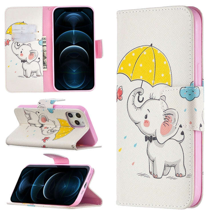 Colored Drawing Pattern Horizontal Flip Leather Case with Holder & Card Slots & Wallet, For iPhon...