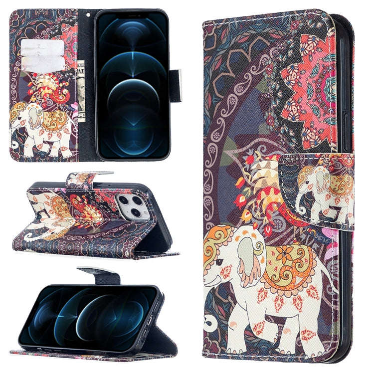 Colored Drawing Pattern Horizontal Flip Leather Case with Holder & Card Slots & Wallet, For iPhon...