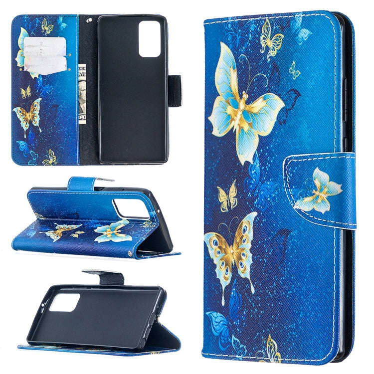 Colored Drawing Pattern Horizontal Flip Leather Case with Holder & Card Slots & Wallet, For iPhon...