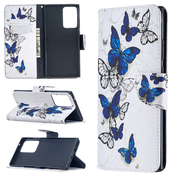 Colored Drawing Pattern Horizontal Flip Leather Case with Holder & Card Slots & Wallet, For Samsu...