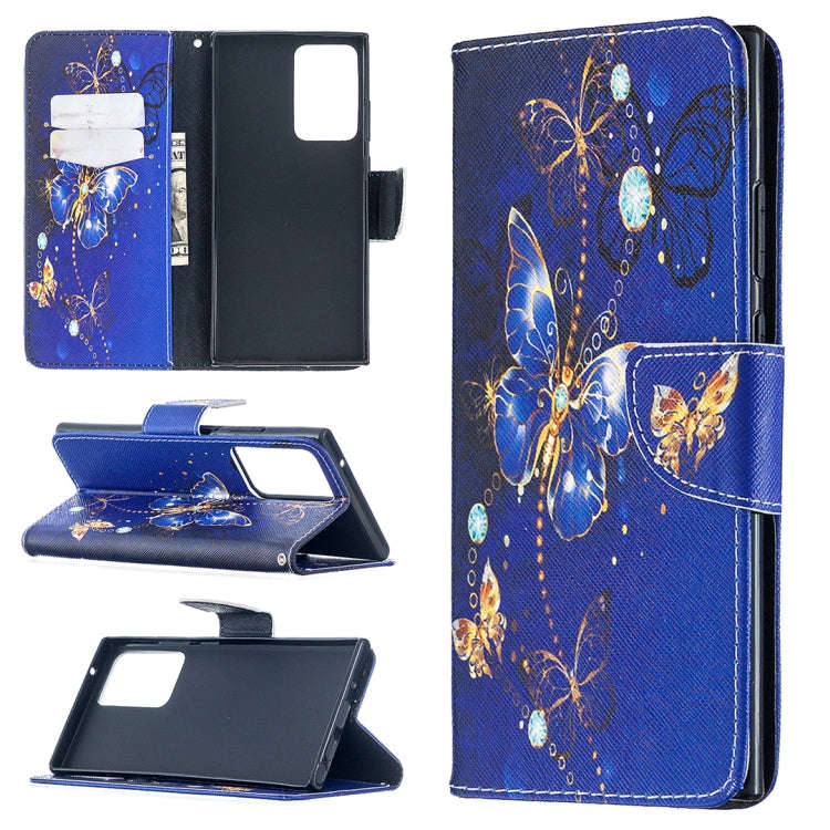 Colored Drawing Pattern Horizontal Flip Leather Case with Holder & Card Slots & Wallet, For Samsu...